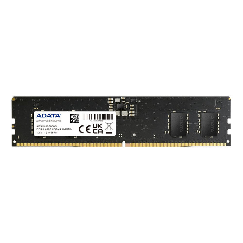 ADATA Memory DDR5 4800 8GB 1X8GB, 1.1V AD5U48008G-S