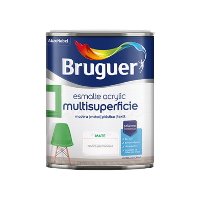 Bruguer Esmalte Acrylico Multisuperficie Matte White Permanente 0,250L 5160685