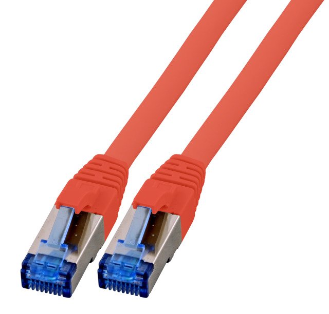 Efb RJ45 Patchk. S FTP CAT.6A CAT.7 Tpe Superflex 5.00M Red