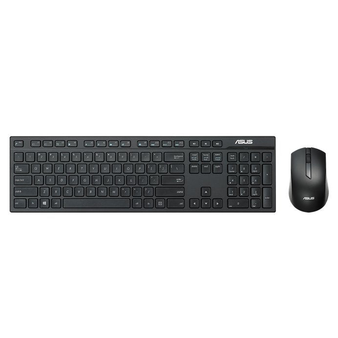 ASUS Combo Keyboard Mouse W2500 RF Wireless Black