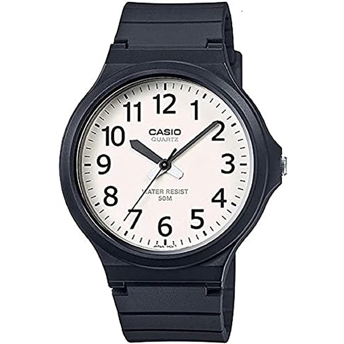 Casio Unisex Watch Casio Collection White Black (Ø 43,5 Mm)