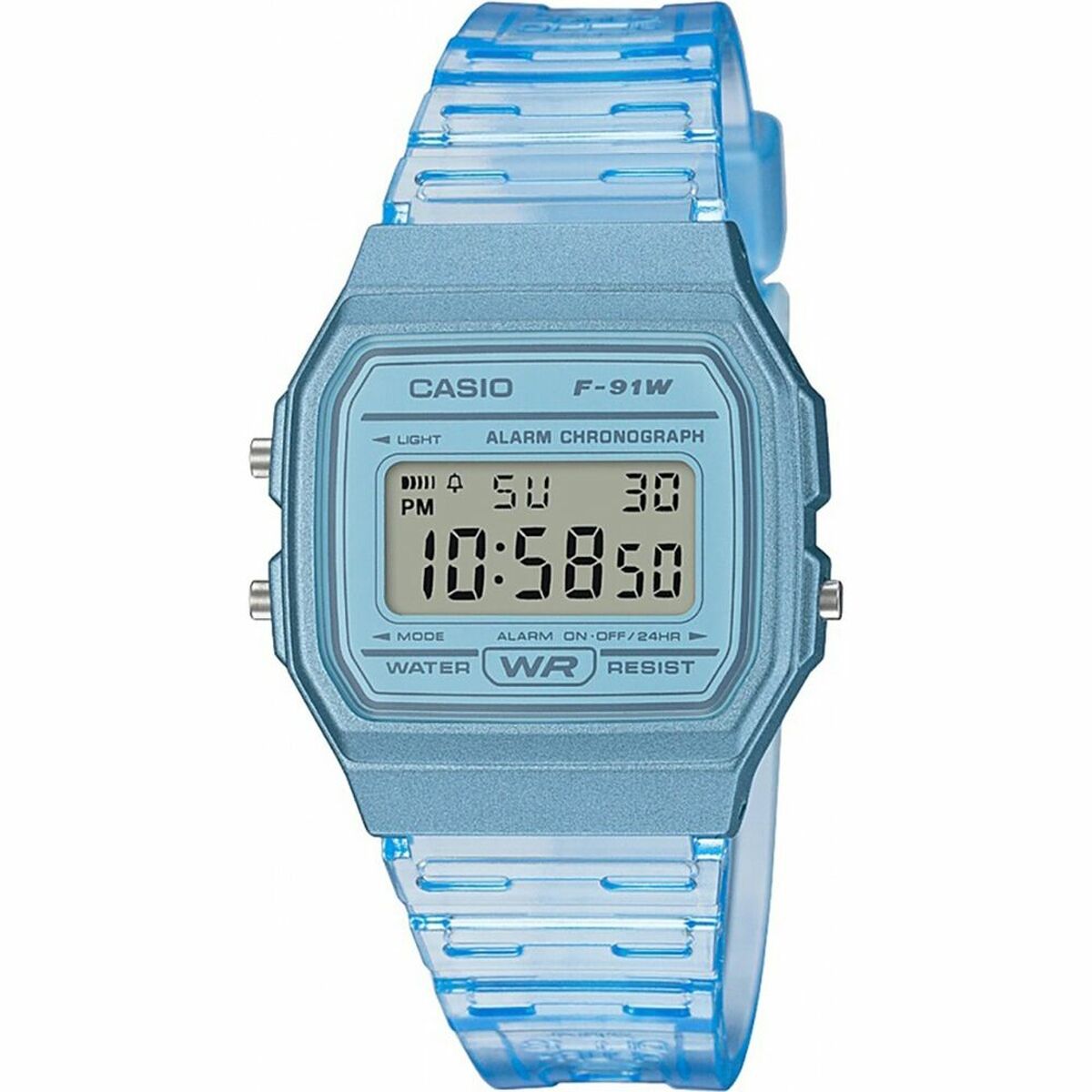 Casio Digital Clock Casio F-91Ws-2Ef