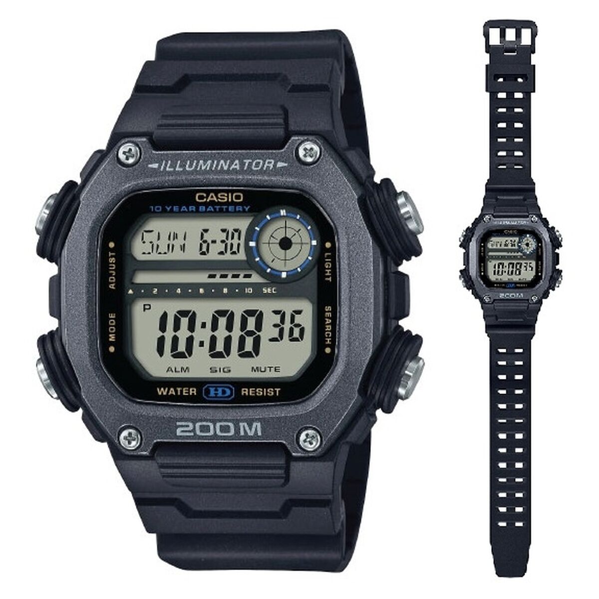 Casio Men's Watch Casio Illuminator Diver (Ø 50 Mm)