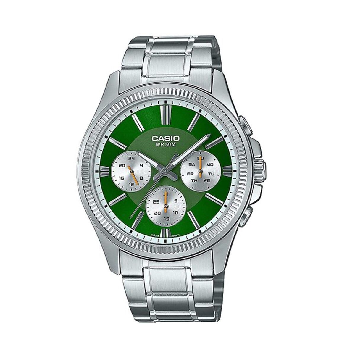 Casio Men's Watch Casio Day Date Multifunction - Green (Ø 43,5 Mm)