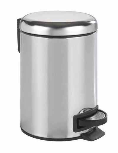 Bucket Pedal Steel Inoxidable Leman 3L, Glossy 22444100 Wenko — image 1