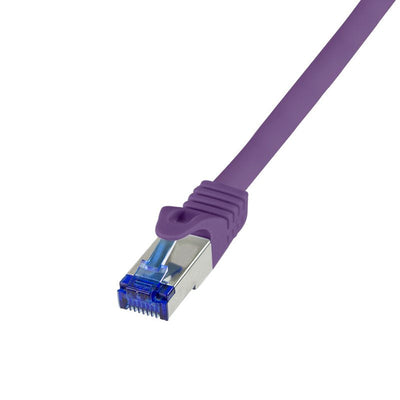Logilink Network Cable Ultraflex, CAT.6A, S FTP, Violet 0,5M — image 1