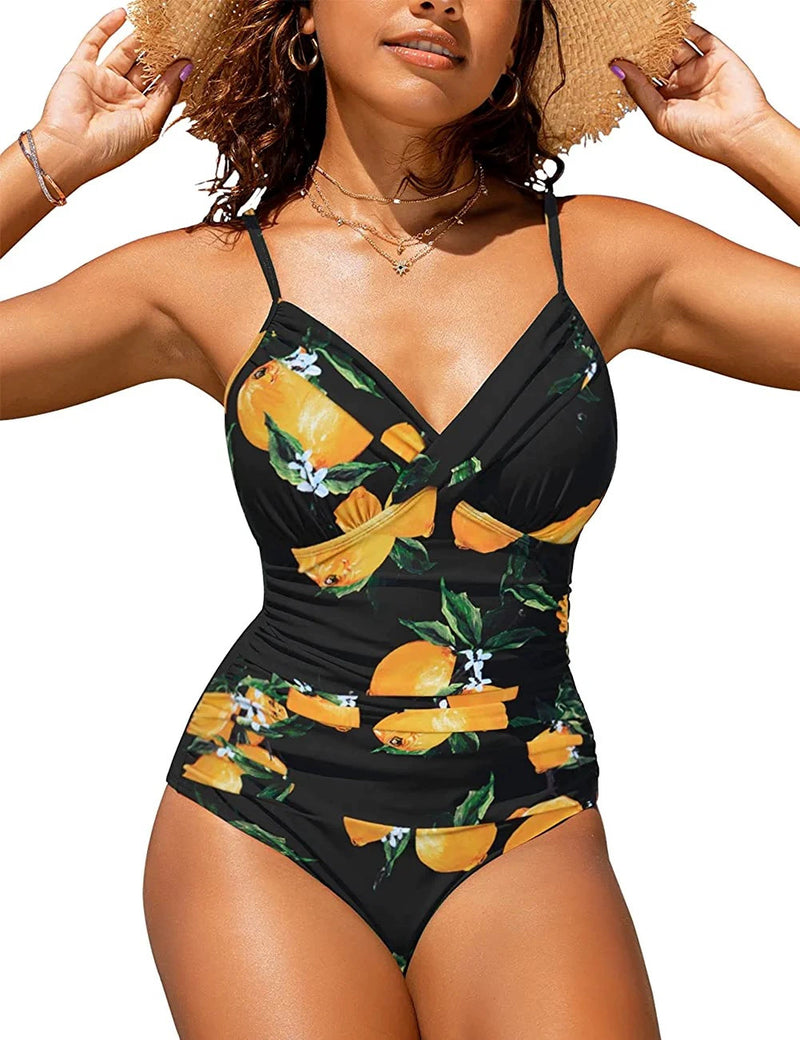 Fitted One-piece Bikini Sexy European And American Swimwear