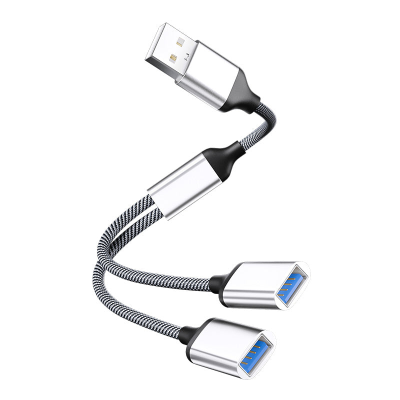1-to-2 Hub Laptop Docking Station Adapter