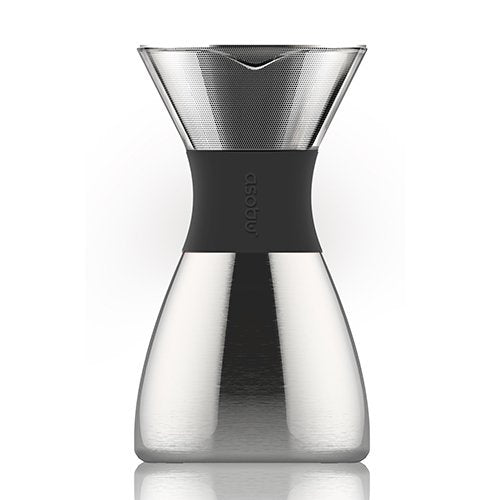 Asobu Coffee Machine Goteo Silver Black