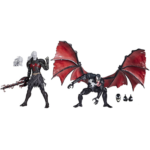 Set 2 Figuras Mavel Knull And Venom King In Black Marvel Legends 15CM — image 1