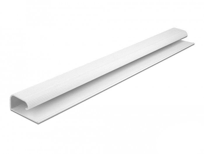 Delock Canaleta Cables Assembly Low Desk 57 X 25MM - Length 400MM 2 Units White