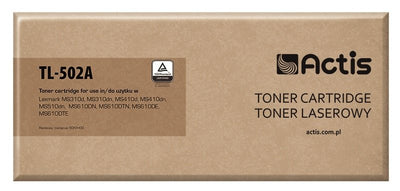 Actis Toner TL-502A Spare Part Lexmark 50F2H00, Standard 5000 Páginas, Black — image 1