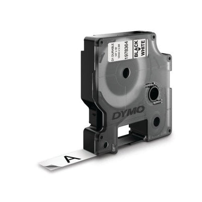 Dymo Tape Transferencia Thermal D1 Durable. Label Permante Black Sobre White 12MMX5,5M. Rotuladora Labelmanage — image 1