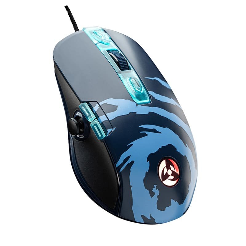 Lexip Kakashi Kamui Mouse Set Mano Derecha USB Type a Óptico 12000 DPI