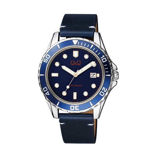 Q&Q Men's Watch Q&Q A172J322Y Blue (Ø 43 Mm)
