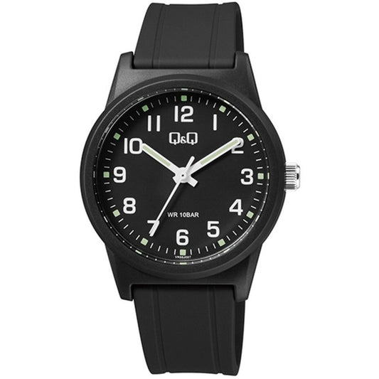 Q&Q Unisex Watch Q&Q Vr35J027Y Black (Ø 40 Mm) (Ø 35 Mm)