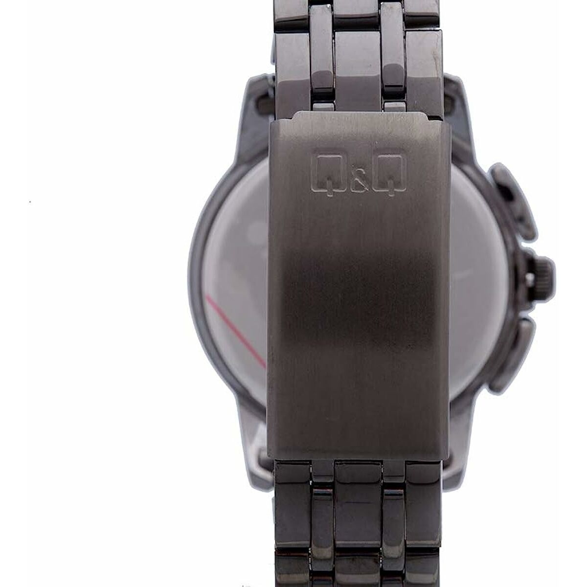 Q&Q Men's Watch Q&Q Q602J405Y Black Silver (Ø 40 Mm)