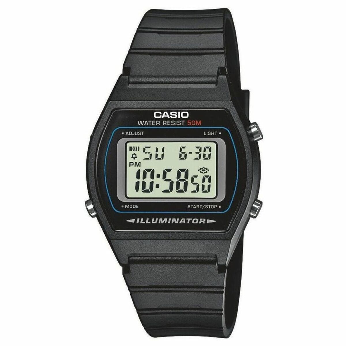 Casio Men's Watch Casio W-202-1Avef Black Digital