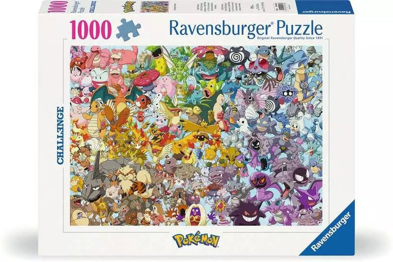 Puzle 1000 Elementów Pokemon Challenge