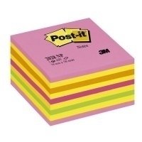 Post-it Bucket Notas Multicolour 5X50 Hojas 76X76 Colours Green/Blue Neon