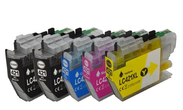 Peach Cartridge Brother LC-421XL Multipack Plus Compatible