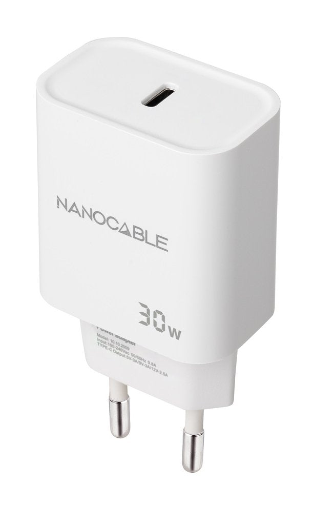 Charger USB-C Pd 30W White
