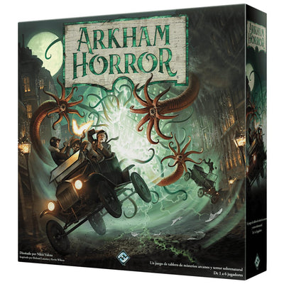 Asmodee Set Of Desk Arkham Horror 3 Edition Pegi 14 — image 1