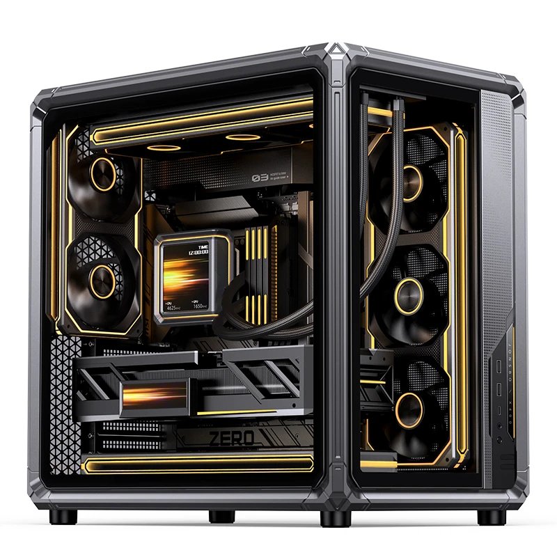 Jonsbo X400 PC Housing Midi-tower, Atx, Tempered Glass - Grey