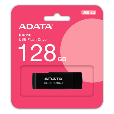 ADATA Memory UC310 128GB, USB Black USB-A 3.2 Gen 1 — image 1