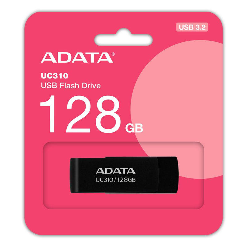 ADATA Memory UC310 128GB, USB Black USB-A 3.2 Gen 1