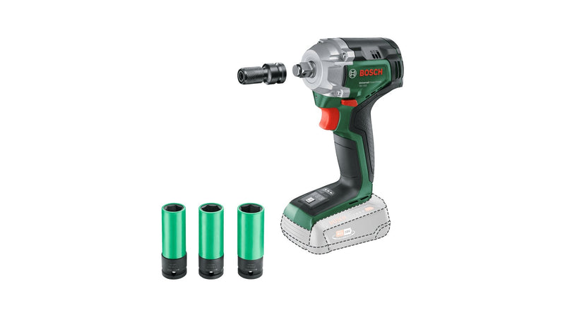 Bosch Bricolaje And Garden Key Impacto Wireless Universalimpactdrive 18V-350 Body Only Green Without Battery N