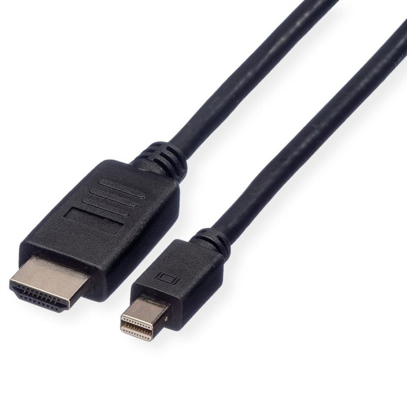 Roline Mini DisplayPort Cable Mini Dp-hdtv, St St, Black 4,5M