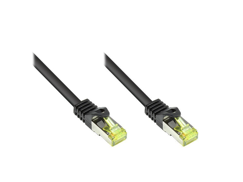 Good Connections Network Cable M. CAT.7 Rohk. Black 1M
