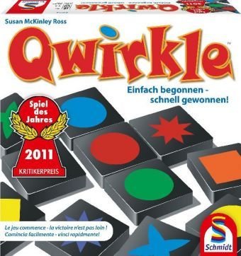 Schmidt Spiele Qwirkle, Juego de mesa Set Year 2011 49014