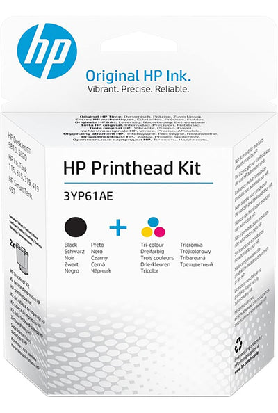 HP Paquete 2 Tricolor a Base Tintas, Black Pigmentado Genuine Kit Replacement For Head Impresin HP 116, 31X, — image 1