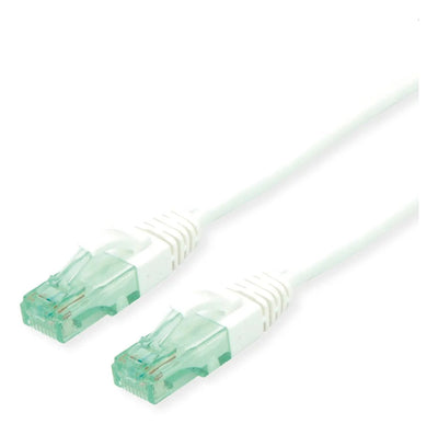 Roline Rm Network Cable CAT.6A UTP, White 0,5M — image 1