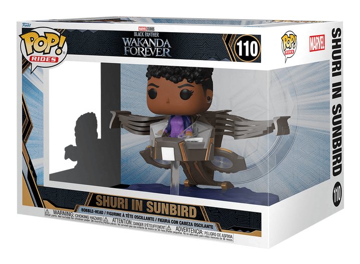 Figura Pop Negro Panther Wakanda Forever Shuri In Sunbird