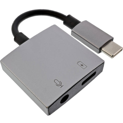 Inline® USB-C Audio Adapter USB-C a 3.5MM Jack + Pd 30W — image 1