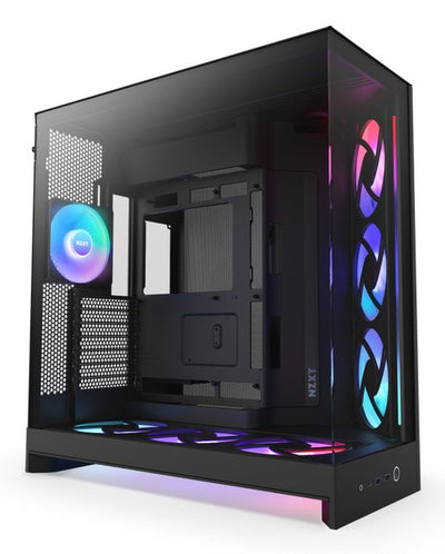Nzxt PC Case H9 Flow RGB + Midi Tower Black — image 1