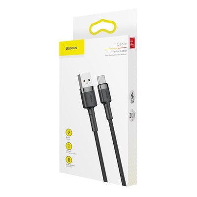 Baseus Cable Charging Fast USB Type-c 1M 3A Grey And — image 1
