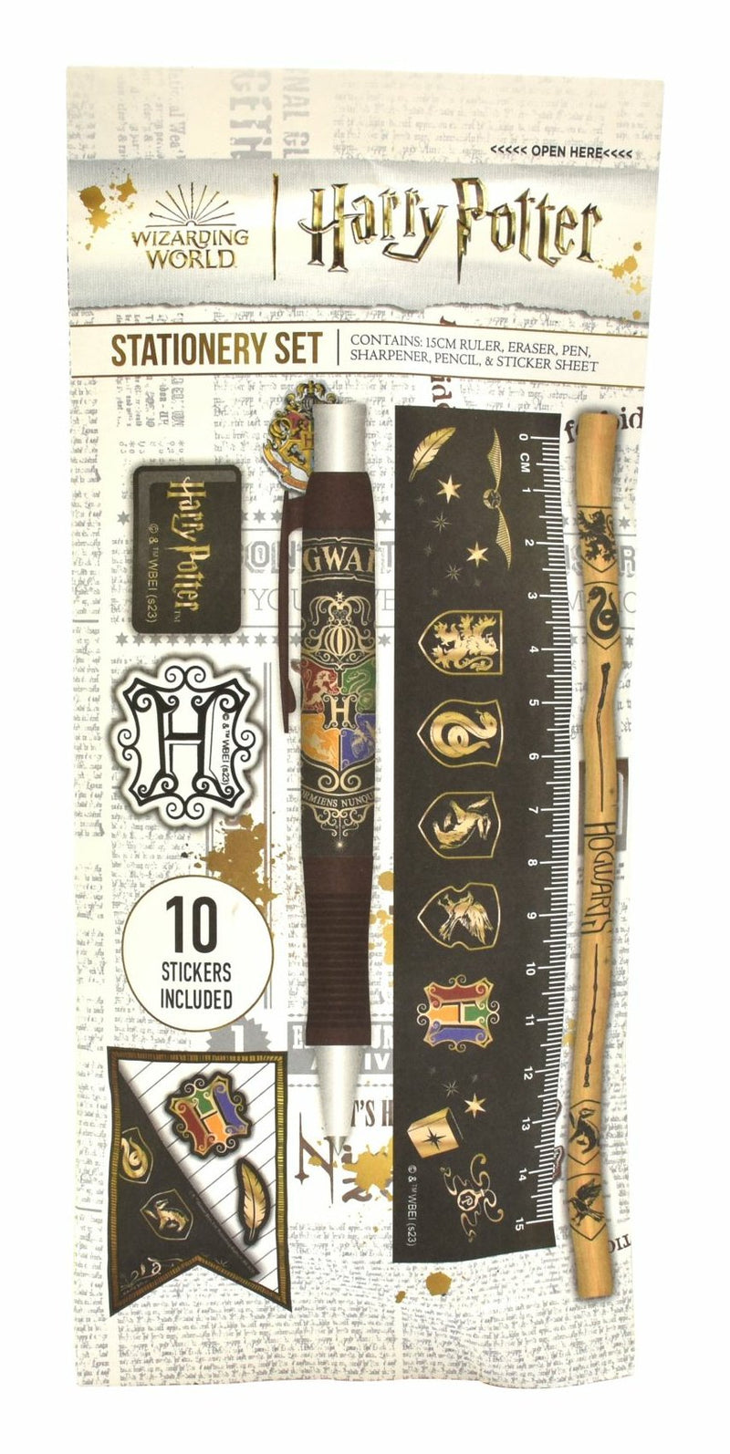 Thumbsup! Set Of Escritura 6-PIEZAS - Harry Potter
