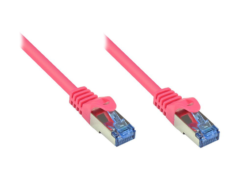 Good Connections CAT.6A Network Cable S FTP Hf Magenta 5M