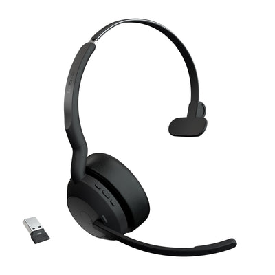 Jabra EVOLVE2 55 Headphones Wireless Diadema Bluetooth Black 25599-889-999 — image 1