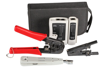 EFB Elektronik 39919.1V2 Comprobador Cables Network Par Trenzado Black Red White — image 1