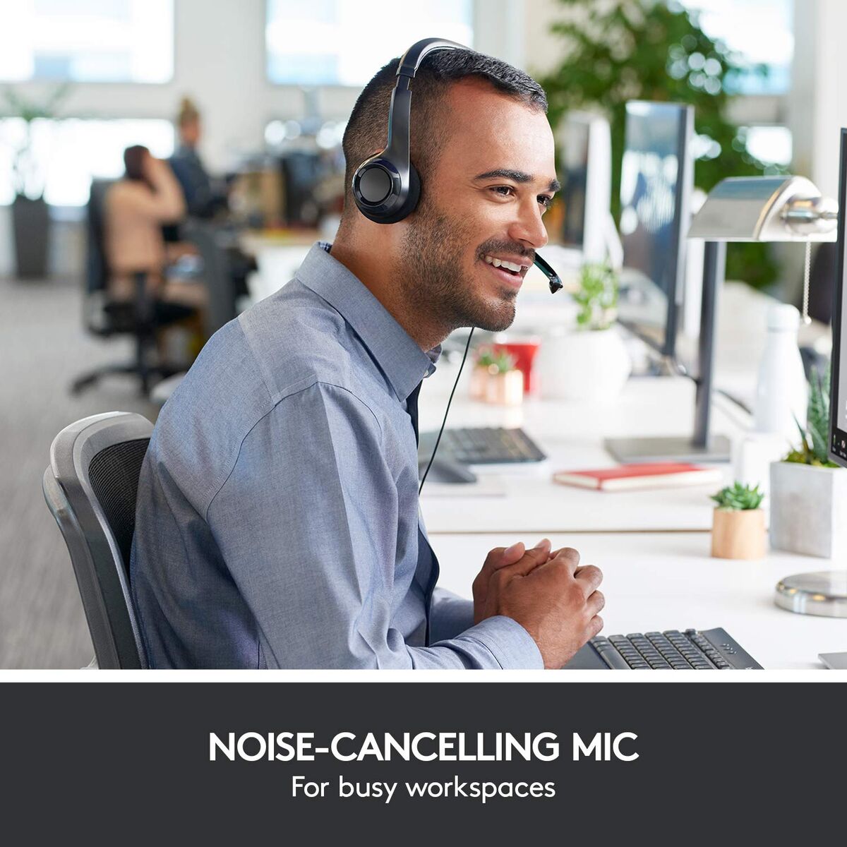 Logitech Headphones With Microphone Logitech 981-000475 Black