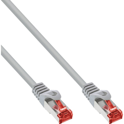 Inline Network Cable S/FTP Pimf CAT.6 250MHZ Cobre Libre Halógenos Grey 1M — image 1