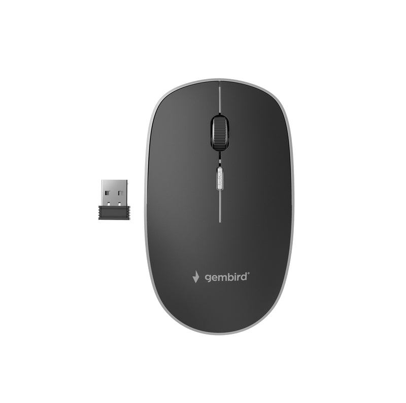 Gembird MUSW-4B-01 Wireless Mouse 1600 DPI Black