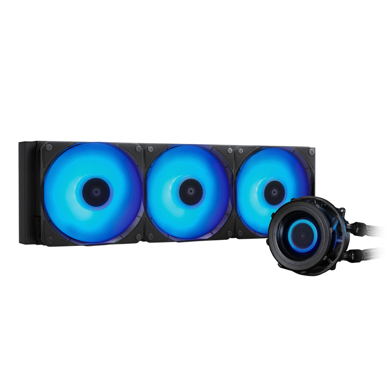 Chieftec Refrigeración Liquida CPU CLC-360-VRM-RGB Todo Uno 12CM Black