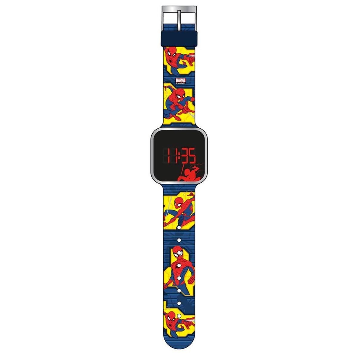 Spider-Man Infant's Watch Spider-Man Spiderman - Led Watch (Ø 33 Mm)