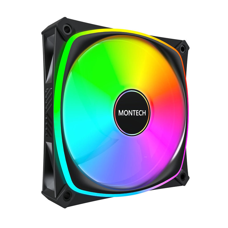 Montech Fan PC AX120 Pro 12CM Black 1 Pieces